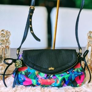 Juicy Couture Tropical Crossbody Purse multi color